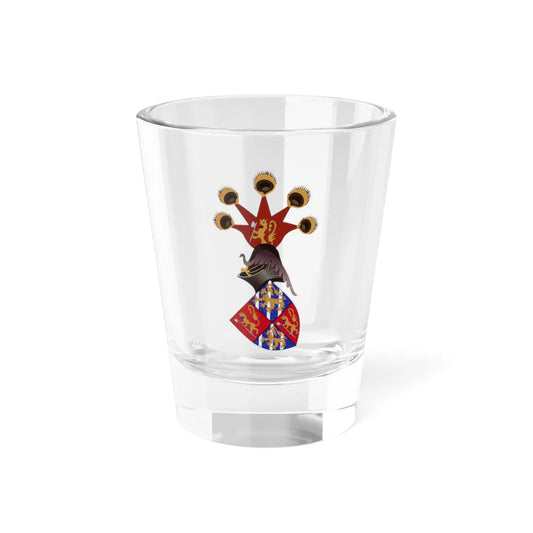 Magnus VII de Norvège Armorial de Gelre (Sweden) (Coat of Arms) Shot Glass 1.5oz 1.5oz - Go Mug Yourself