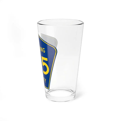 Mahoning County 175 (Ohio) (Road Sign) Pint Glass 16oz - Go Mug Yourself