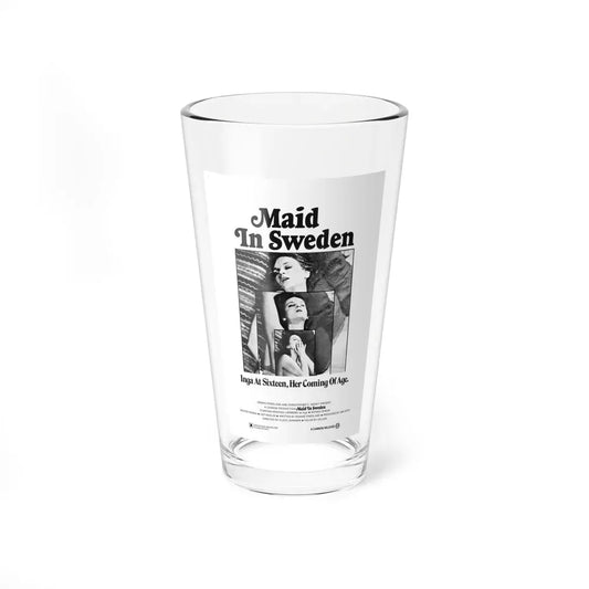 MAID IN SWEDEN 1971 Movie Poster - Pint Glass 16oz 16oz - Go Mug Yourself