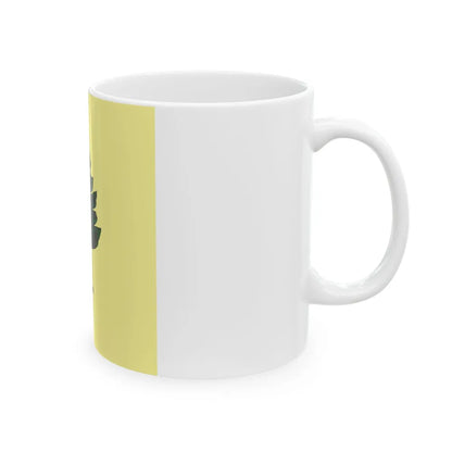 Maine 1901 Flag Emblem (United States) White Coffee Mug - Go Mug Yourself