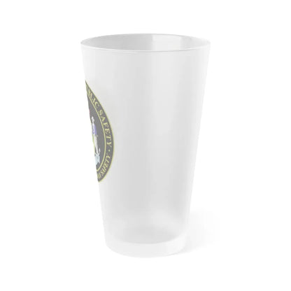 Maine Bureau of Highway Safety - Frosted Pint Glass 16oz - Go Mug Yourself