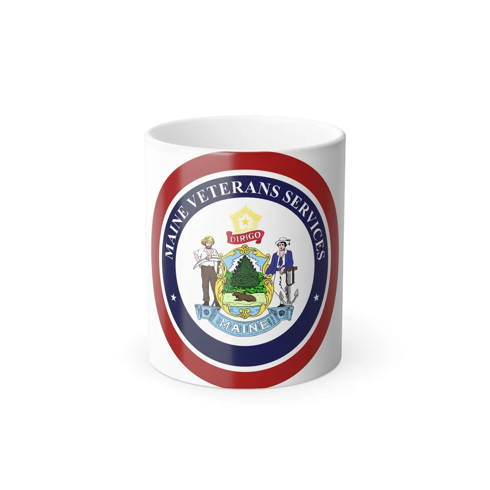 Maine Bureau of Veterans Services - Color Changing Mug 11oz-11oz-Go Mug Yourself