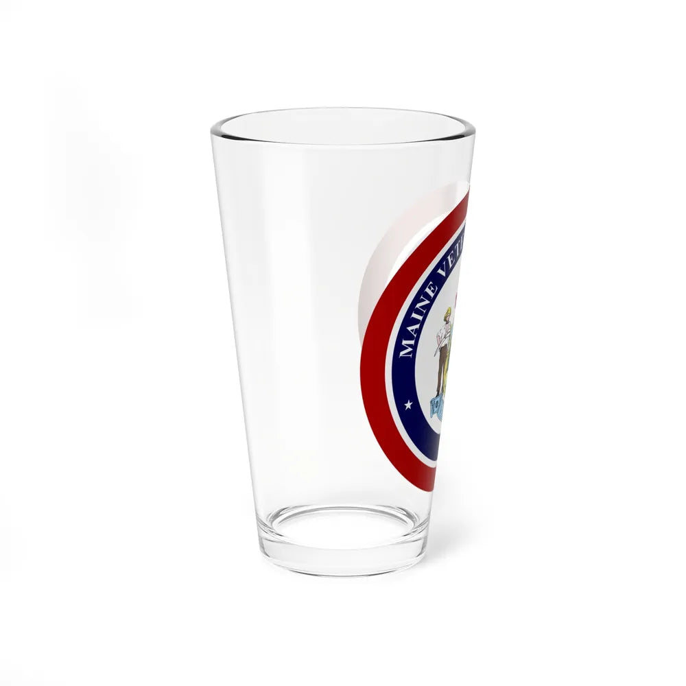 Maine Bureau of Veterans Services - Pint Glass 16oz-Go Mug Yourself