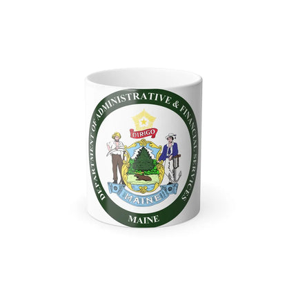 Maine Department of Administrative and Financial Services - Color Changing Mug 11oz-11oz-Go Mug Yourself