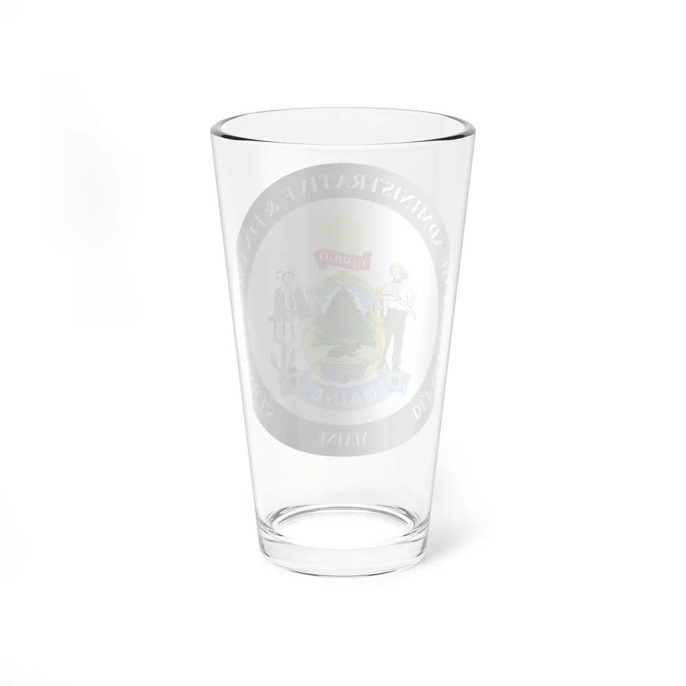 Maine Department of Administrative and Financial Services - Pint Glass 16oz-Go Mug Yourself