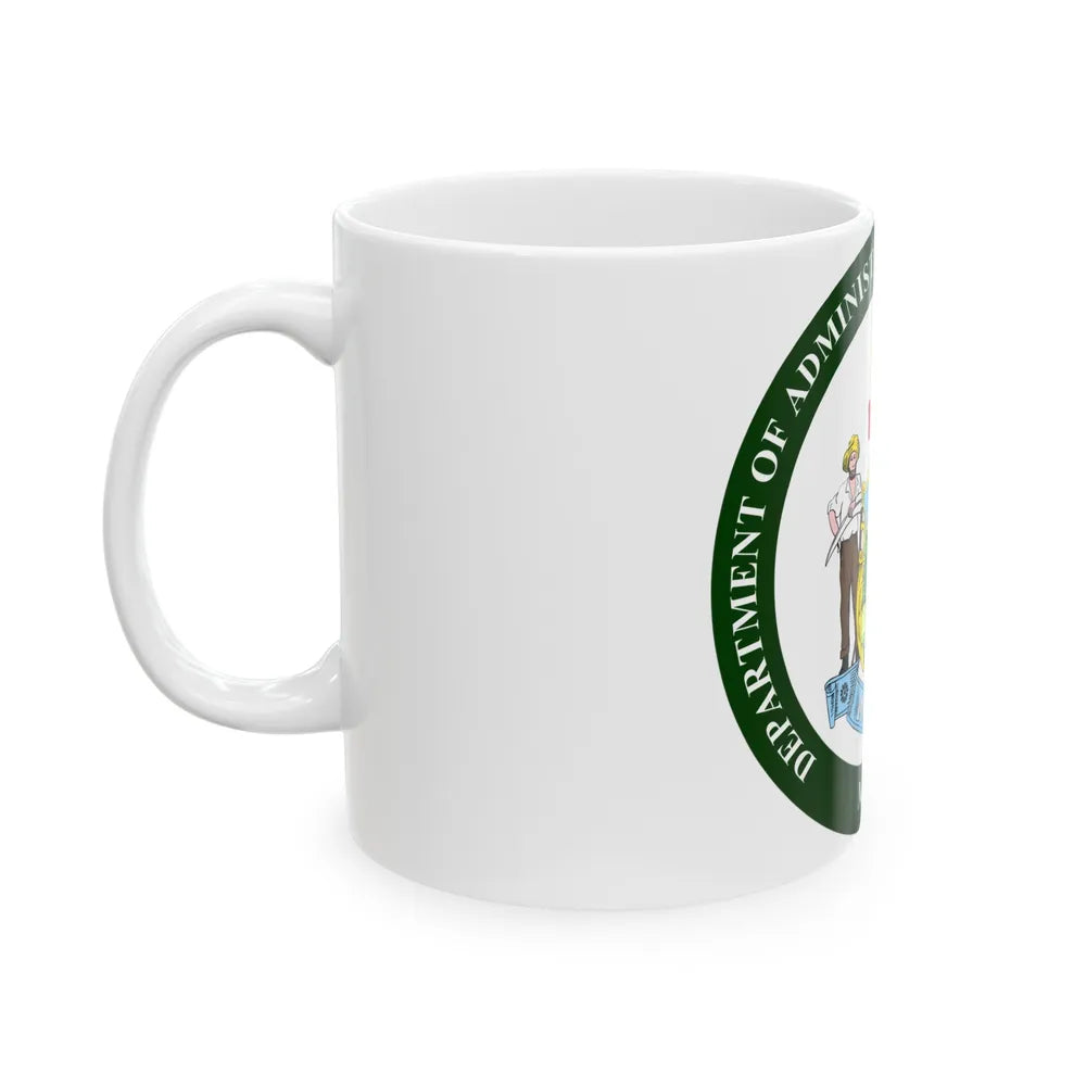 Maine Department of Administrative and Financial Services - White Coffee Mug-Go Mug Yourself