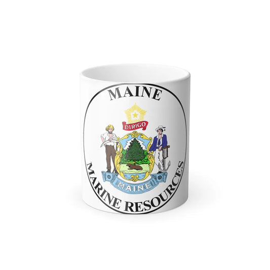 Maine Department of Marine Resources - Color Changing Mug 11oz-11oz-Go Mug Yourself