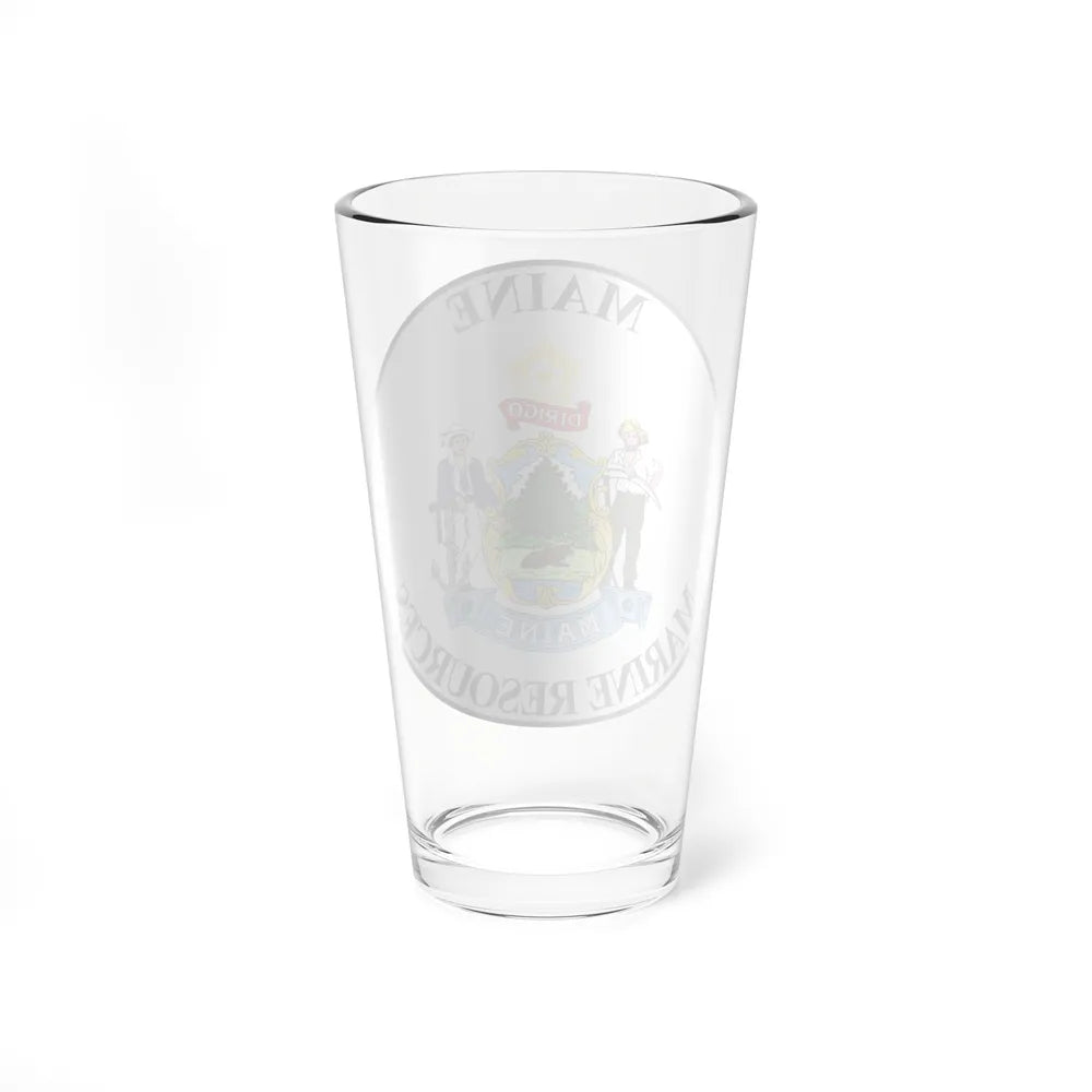 Maine Department of Marine Resources - Pint Glass 16oz-Go Mug Yourself