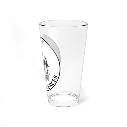 Maine Department of Marine Resources - Pint Glass 16oz-Go Mug Yourself