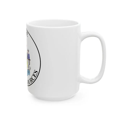 Maine Department of Marine Resources - White Coffee Mug-Go Mug Yourself