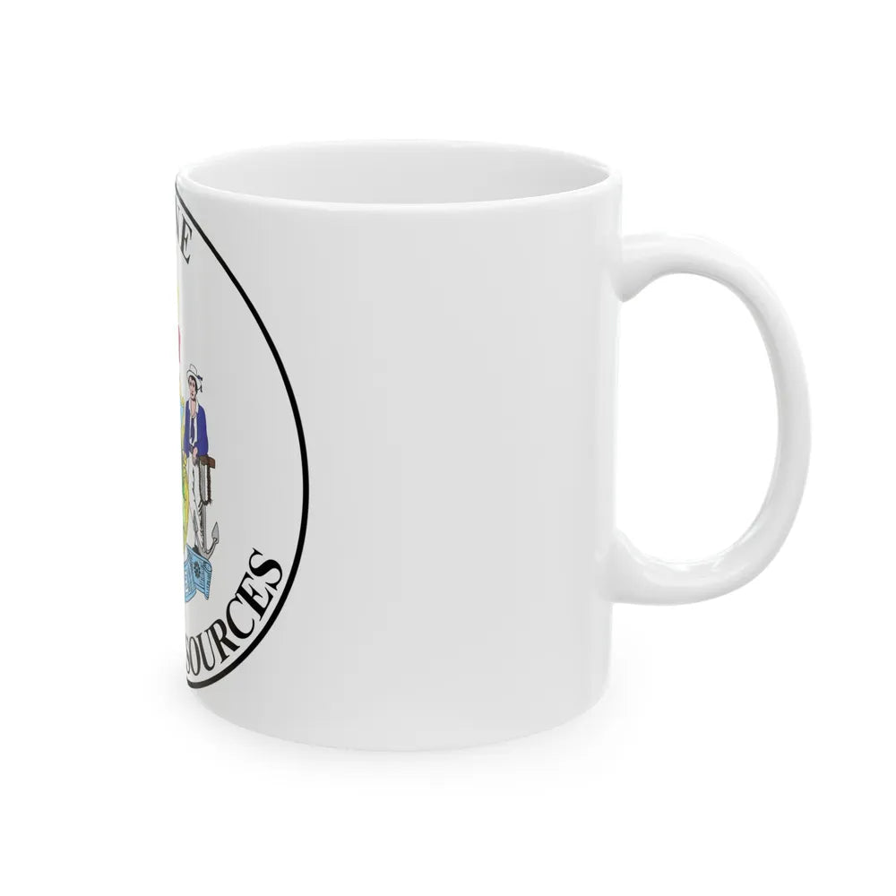 Maine Department of Marine Resources - White Coffee Mug-Go Mug Yourself