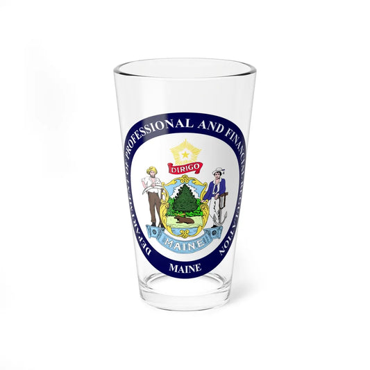 Maine Department of Professional and Financial Regulation - Pint Glass 16oz-16oz-Go Mug Yourself