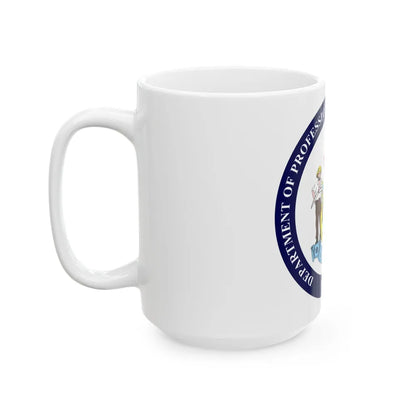 Maine Department of Professional and Financial Regulation - White Coffee Mug-Go Mug Yourself