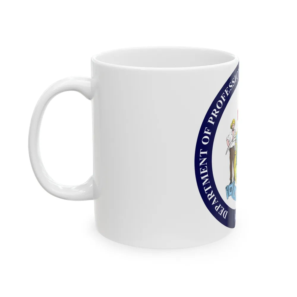 Maine Department of Professional and Financial Regulation - White Coffee Mug-Go Mug Yourself