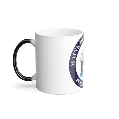 Maine Department of Public Safety - Color Changing Mug 11oz-Go Mug Yourself