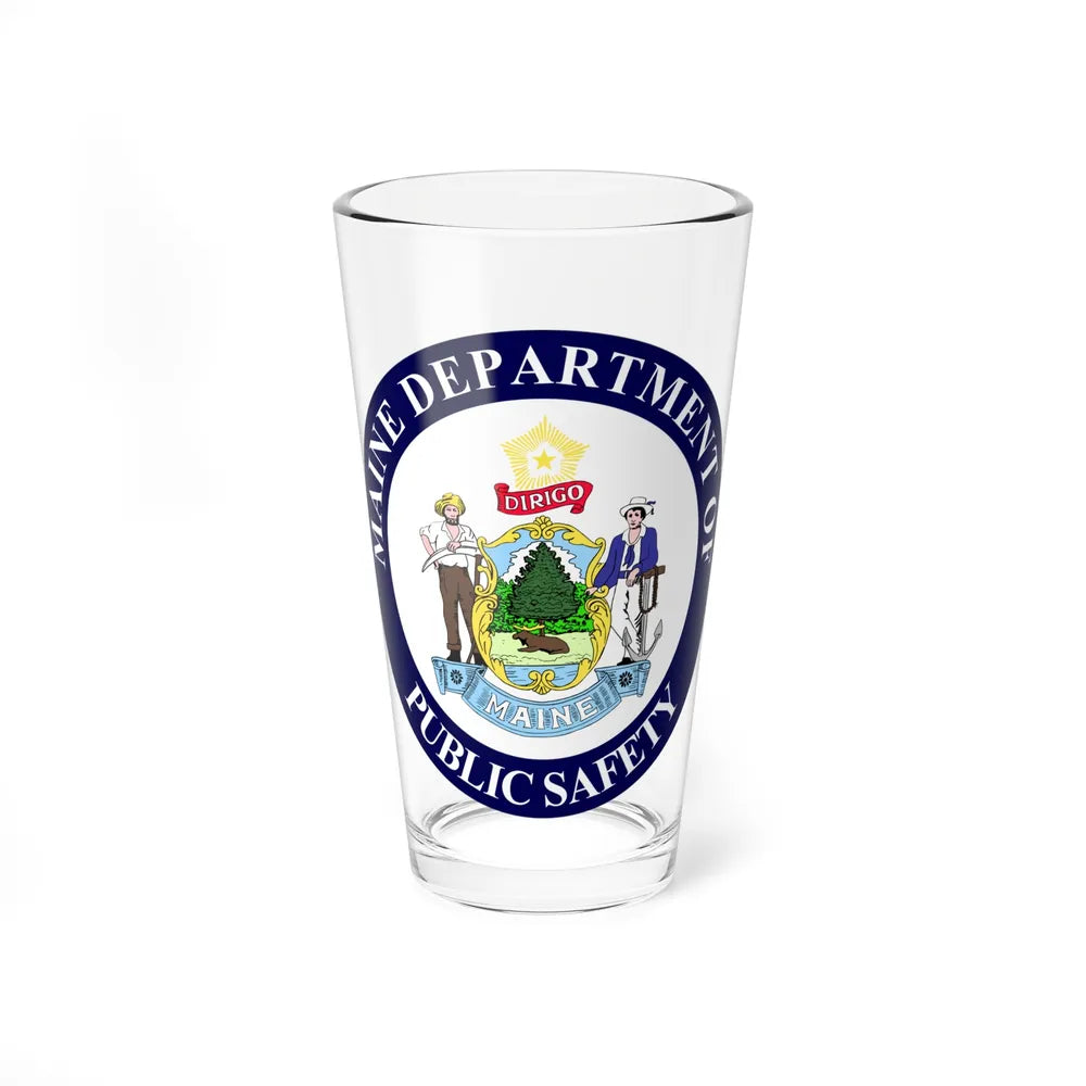 Maine Department of Public Safety - Pint Glass 16oz-16oz-Go Mug Yourself