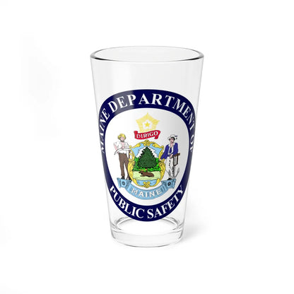 Maine Department of Public Safety - Pint Glass 16oz-16oz-Go Mug Yourself