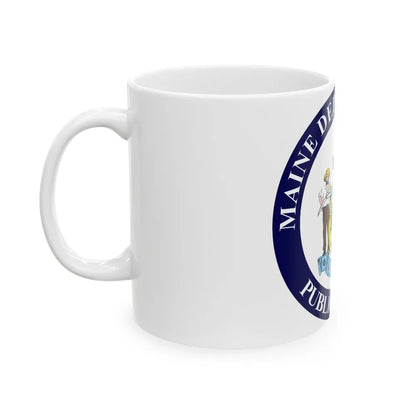 Maine Department of Public Safety - White Coffee Mug-Go Mug Yourself