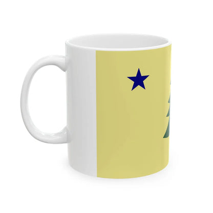 Maine Flag 1901-1909 (United States) White Coffee Mug - Go Mug Yourself