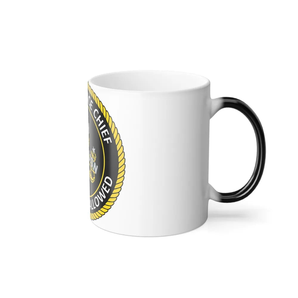 Maintenance Chief (U.S. Navy) Color Changing Mug 11oz-Go Mug Yourself