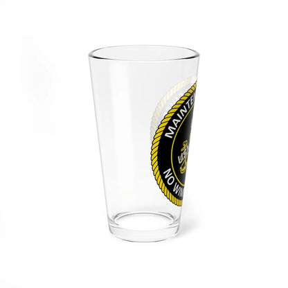 Maintenance Chief (U.S. Navy) Pint Glass 16oz-Go Mug Yourself