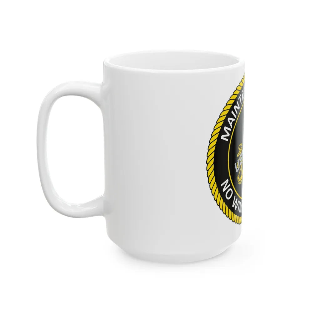 Maintenance Chief (U.S. Navy) White Coffee Mug-Go Mug Yourself