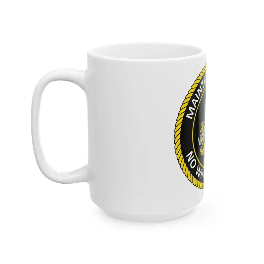 Maintenance Chief (U.S. Navy) White Coffee Mug - Go Mug Yourself