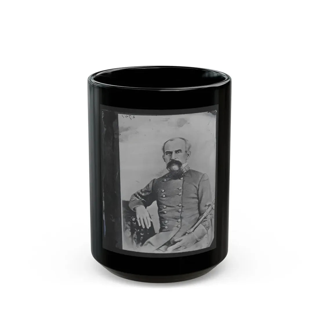 Maj. Gen. Isaac R. Trimble, C.S.A. (U.S. Civil War) Black Coffee Mug 15oz - Go Mug Yourself