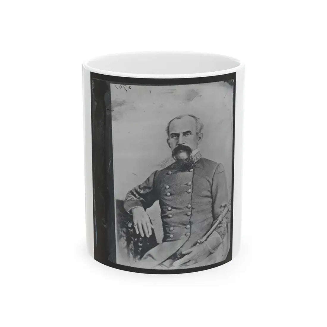 Maj. Gen. Isaac R. Trimble, C.S.A. (U.S. Civil War) White Coffee Mug 11oz - Go Mug Yourself