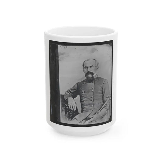 Maj. Gen. Isaac R. Trimble, C.S.A. (U.S. Civil War) White Coffee Mug 15oz - Go Mug Yourself