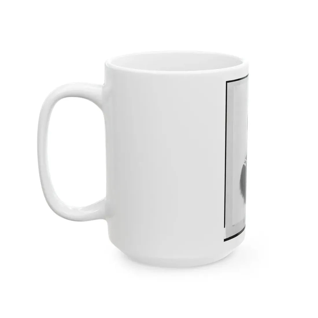 Major General D.B. Birney, Head-And-Shoulders Portrait, Facing Right (U.S. Civil War) White Coffee Mug - Go Mug Yourself