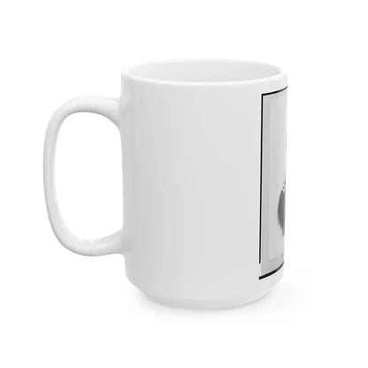 Major General D.B. Birney, Head-And-Shoulders Portrait, Facing Right (U.S. Civil War) White Coffee Mug - Go Mug Yourself