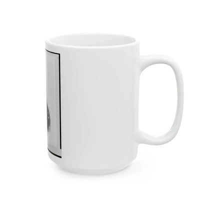 Major General D.B. Birney, Head-And-Shoulders Portrait, Facing Right (U.S. Civil War) White Coffee Mug - Go Mug Yourself