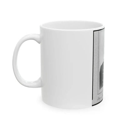 Major General W.B. Hazen, Half-Length Portrait, Facing Left (U.S. Civil War) White Coffee Mug - Go Mug Yourself
