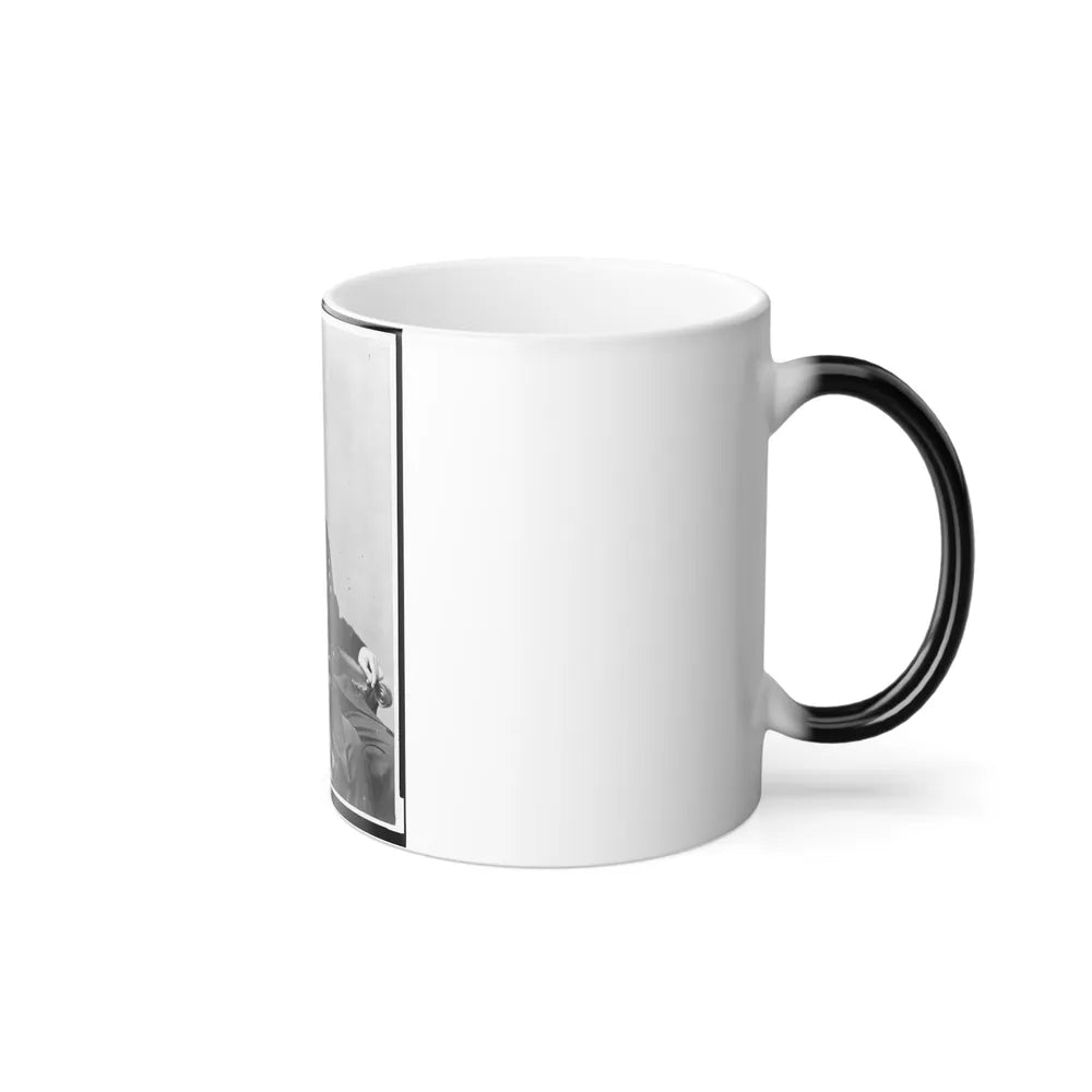 Major General Winfield S. Hancock, Three-Quarter Length Portrait, Seated, Facing Front (U.S. Civil War) Color Changing Coffee Mug 11oz-Go Mug Yourself