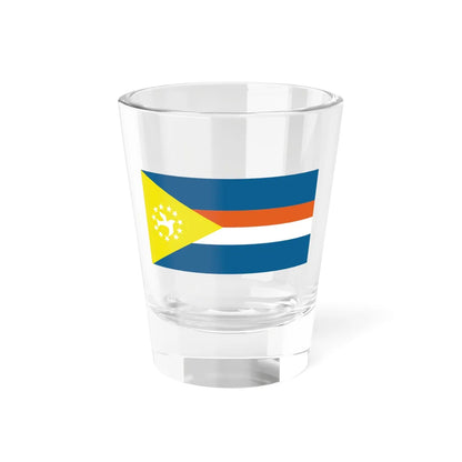 Majuro Atoll Flag (Marshall Islands) Shot Glass 1.5oz 1.5oz - Go Mug Yourself