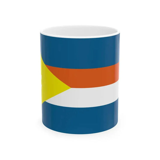 Majuro Atoll Flag (Marshall Islands) White Coffee Mug 11oz - Go Mug Yourself