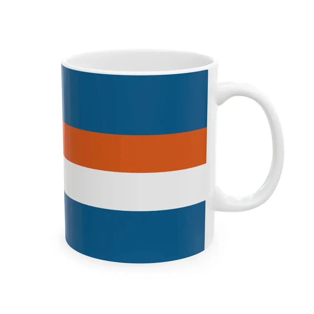 Majuro Atoll Flag (Marshall Islands) White Coffee Mug - Go Mug Yourself