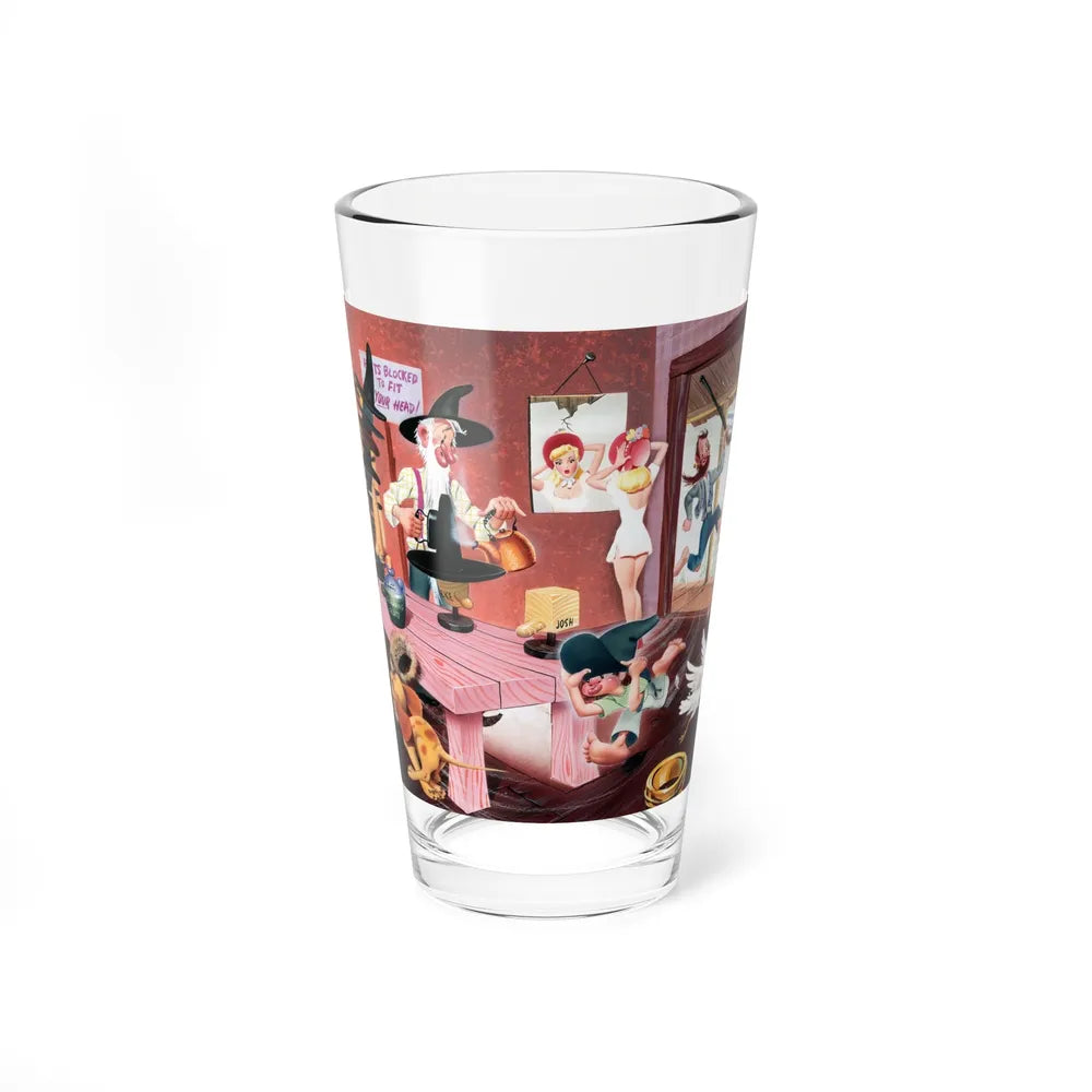 Make Mine Music calendar illustration - Pint Glass 16oz-16oz-Go Mug Yourself