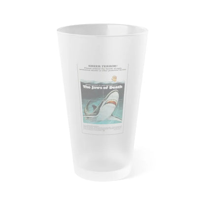 MAKO THE JAWS OF DEATH 1976 Movie Poster - Frosted Pint Glass 16oz-Go Mug Yourself