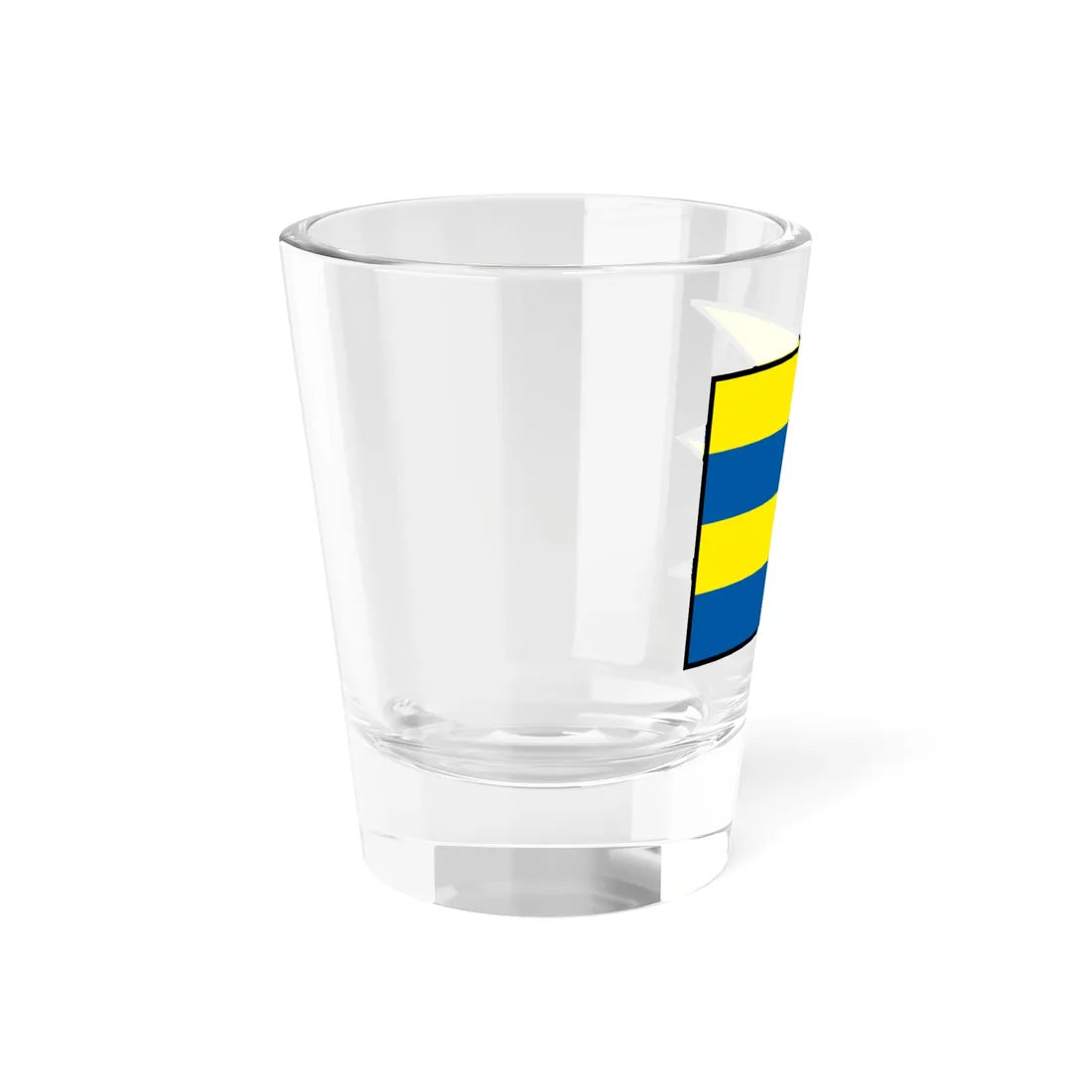 Makov Cadca Flag (Slovakia) Shot Glass 1.5oz - Go Mug Yourself