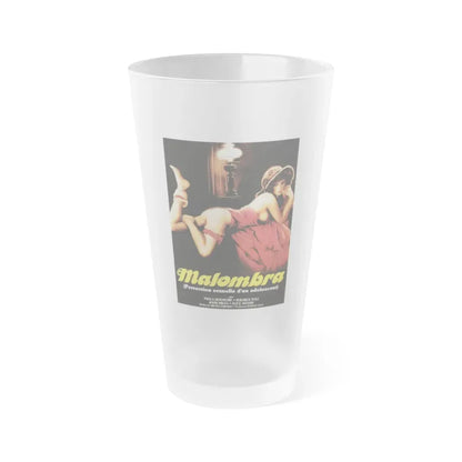 MALABIMBA (FRENCH) 1979 Movie Poster - Frosted Pint Glass 16oz Default Title - Go Mug Yourself