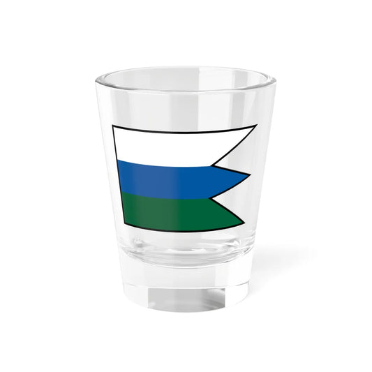 Malacky Malacky Flag (Slovakia) Shot Glass 1.5oz 1.5oz - Go Mug Yourself