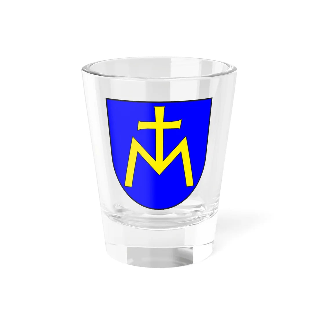 Malans wappen (Switzerland) (Coat of Arms) Shot Glass 1.5oz 1.5oz - Go Mug Yourself
