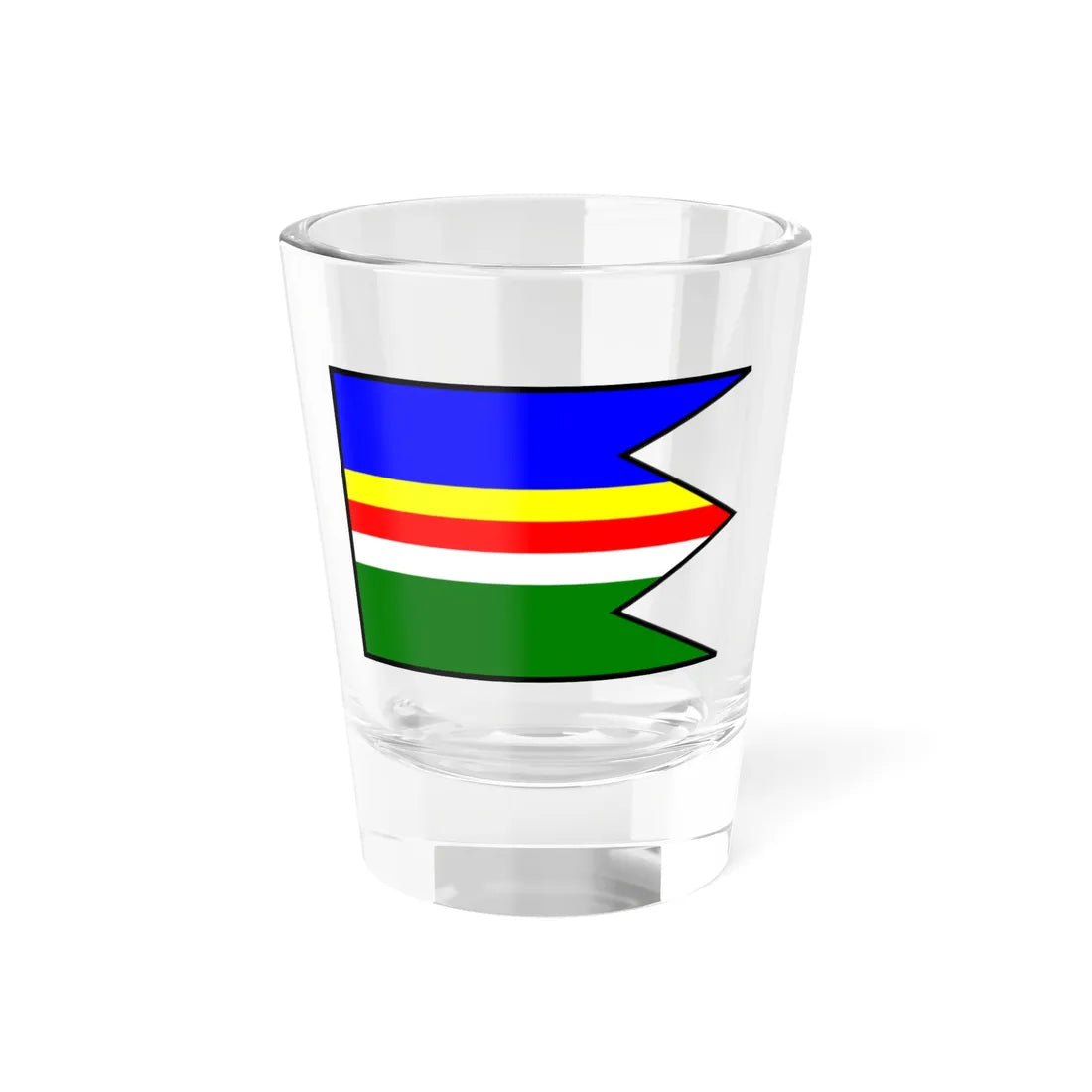 Malas Levice Flag (Slovakia) Shot Glass 1.5oz 1.5oz - Go Mug Yourself