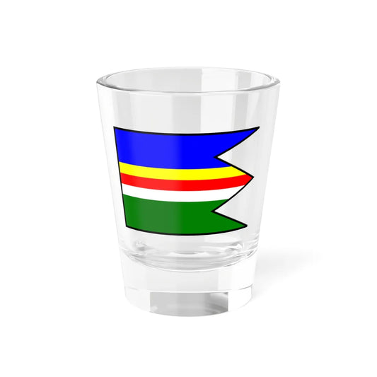 Malas Levice Flag (Slovakia) Shot Glass 1.5oz 1.5oz - Go Mug Yourself