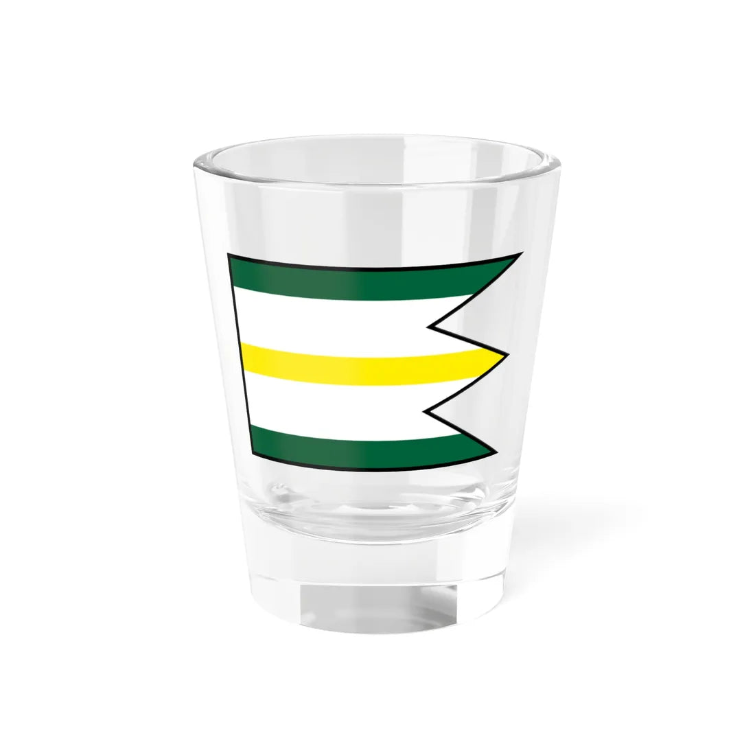 Malatina Dolny Kubin Flag (Slovakia) Shot Glass 1.5oz 1.5oz - Go Mug Yourself
