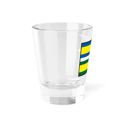 Malatiny Liptovsky Mikulas Flag (Slovakia) Shot Glass 1.5oz - Go Mug Yourself