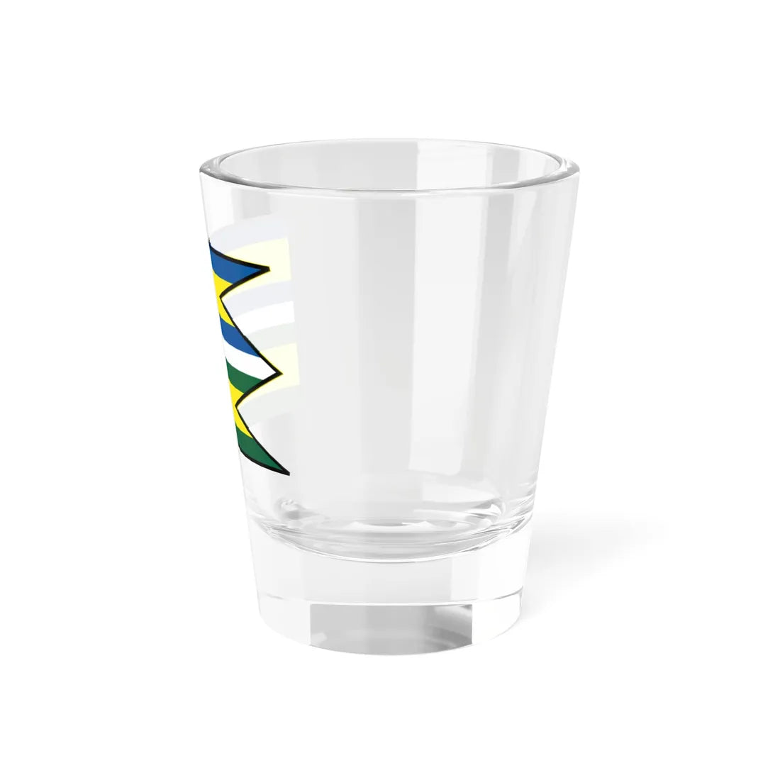 Malatiny Liptovsky Mikulas Flag (Slovakia) Shot Glass 1.5oz - Go Mug Yourself