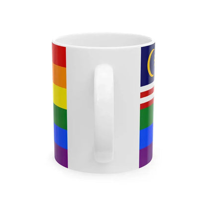 Malaya Rainbow Flag (Malaysia) White Coffee Mug - Go Mug Yourself